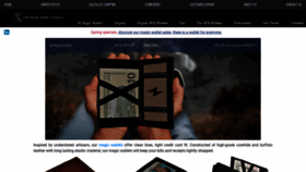 What Magicwallet.co website looked like in 2020 (4 years ago)
