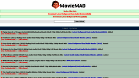 What Moviemad.one website looked like in 2020 (3 years ago)