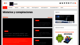 What Mundooculto.es website looked like in 2020 (3 years ago)