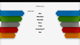 What Misfitrad.io website looked like in 2020 (3 years ago)