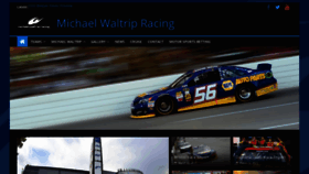 What Michaelwaltripracing.com website looked like in 2020 (3 years ago)