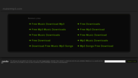 What Makeitmp3.com website looked like in 2020 (3 years ago)