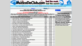 What Muzicadeclub.com website looked like in 2020 (3 years ago)