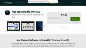 What Macwashingmachine.com website looked like in 2020 (3 years ago)
