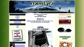 What Merlyn.be website looked like in 2020 (3 years ago)