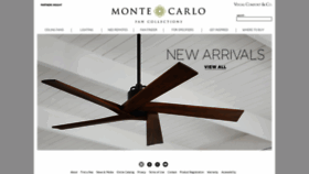 What Montecarlofans.com website looked like in 2020 (3 years ago)