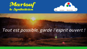 What Martouf.ch website looked like in 2020 (3 years ago)
