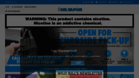 What Mrvapor.com website looked like in 2020 (3 years ago)
