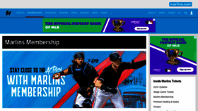 What Marlinsfishfamily.com website looked like in 2020 (3 years ago)