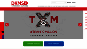 What Mydkms.dkms.de website looked like in 2020 (3 years ago)
