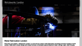 What Metalworkslondon.com website looked like in 2020 (3 years ago)