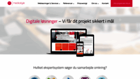 What Mediastyle.dk website looked like in 2020 (3 years ago)