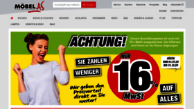 What Moebel-as.de website looked like in 2020 (3 years ago)