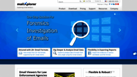 What Mailxplorer.org website looked like in 2020 (3 years ago)