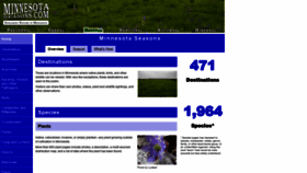 What Minnesotaseasons.com website looked like in 2020 (3 years ago)