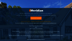 What Meridianbp.co.uk website looked like in 2020 (3 years ago)