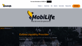 What Mobi.co.za website looked like in 2020 (3 years ago)