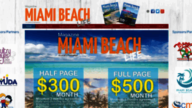What Miamibeachlifemag.com website looked like in 2020 (3 years ago)