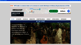 What Megazap.fr website looked like in 2020 (3 years ago)