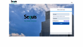 What Mail.sequislife.co.id website looked like in 2020 (3 years ago)