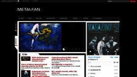 What Metalfan.ro website looked like in 2020 (3 years ago)