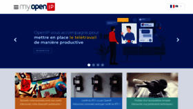 What Myopenip.fr website looked like in 2020 (5 years ago)