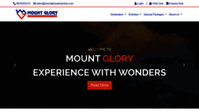 What Mountgloryadventures.com website looked like in 2020 (3 years ago)