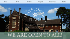 What Mayflowerplace.co.uk website looked like in 2020 (3 years ago)