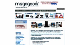What Megagoods.com website looked like in 2020 (3 years ago)