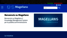 What Magellanopa.it website looked like in 2020 (3 years ago)