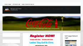 What Migolfleague.com website looked like in 2020 (3 years ago)