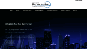 What Midwestreproductivesymposium.com website looked like in 2020 (3 years ago)