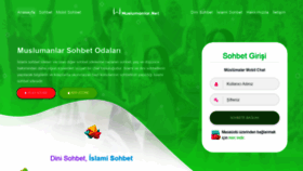 What Muslumanlar.net website looked like in 2020 (3 years ago)