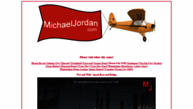 What Michaeljordan.com website looked like in 2020 (3 years ago)