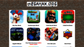 What Megahax.org website looked like in 2020 (3 years ago)