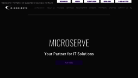 What Microserve.ca website looked like in 2020 (3 years ago)
