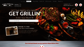What Mygrillparts.com website looked like in 2020 (3 years ago)