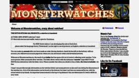 What Monsterwatches.eu website looked like in 2020 (3 years ago)