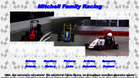 What Mitchellfamilyracing.com website looked like in 2020 (3 years ago)