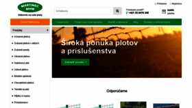 What Martinec.sk website looked like in 2020 (3 years ago)