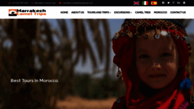 What Marrakech-camel-trips.com website looked like in 2020 (3 years ago)