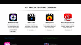 What Mac-dvd.com website looked like in 2020 (3 years ago)