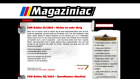 What Magaziniac.de website looked like in 2020 (3 years ago)