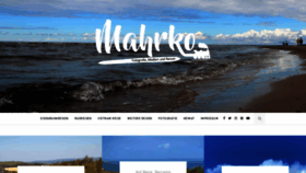 What Mahrko.de website looked like in 2020 (3 years ago)