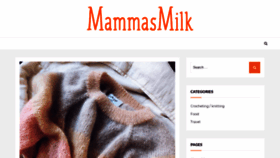 What Mammasmilk.com website looked like in 2020 (3 years ago)