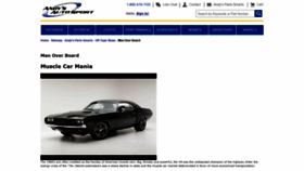 What Man-over-board.com website looked like in 2020 (3 years ago)