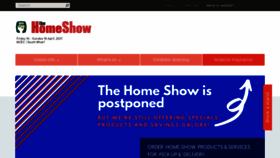 What Melbournehomeshow.com.au website looked like in 2020 (3 years ago)
