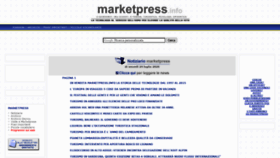 What Marketpress.info website looked like in 2020 (3 years ago)