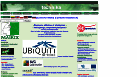 What Matrix.lt website looked like in 2020 (4 years ago)