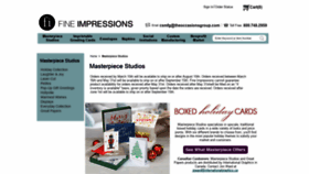 What Masterpiecestudios.com website looked like in 2020 (3 years ago)